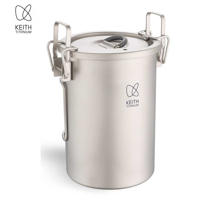 Camping Cooking Accessories - Olla para Arroz KEITH de Titanio