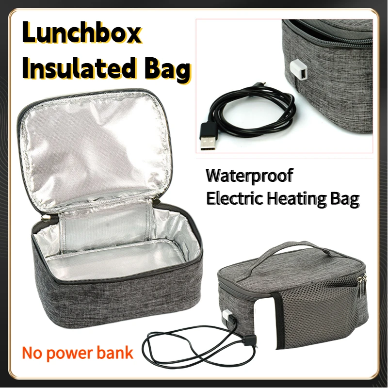 Camping Cooking Accessories - Fiambrera con calefacción eléctrica USB, Mini