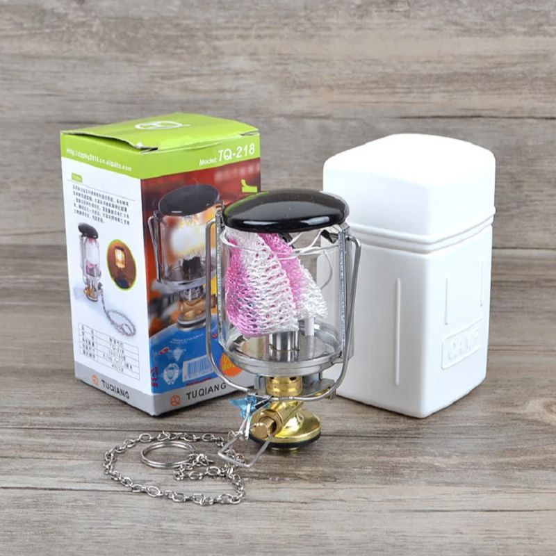 Cooking On Camping Stove - Mini Lámpara de Gas para Camping,
