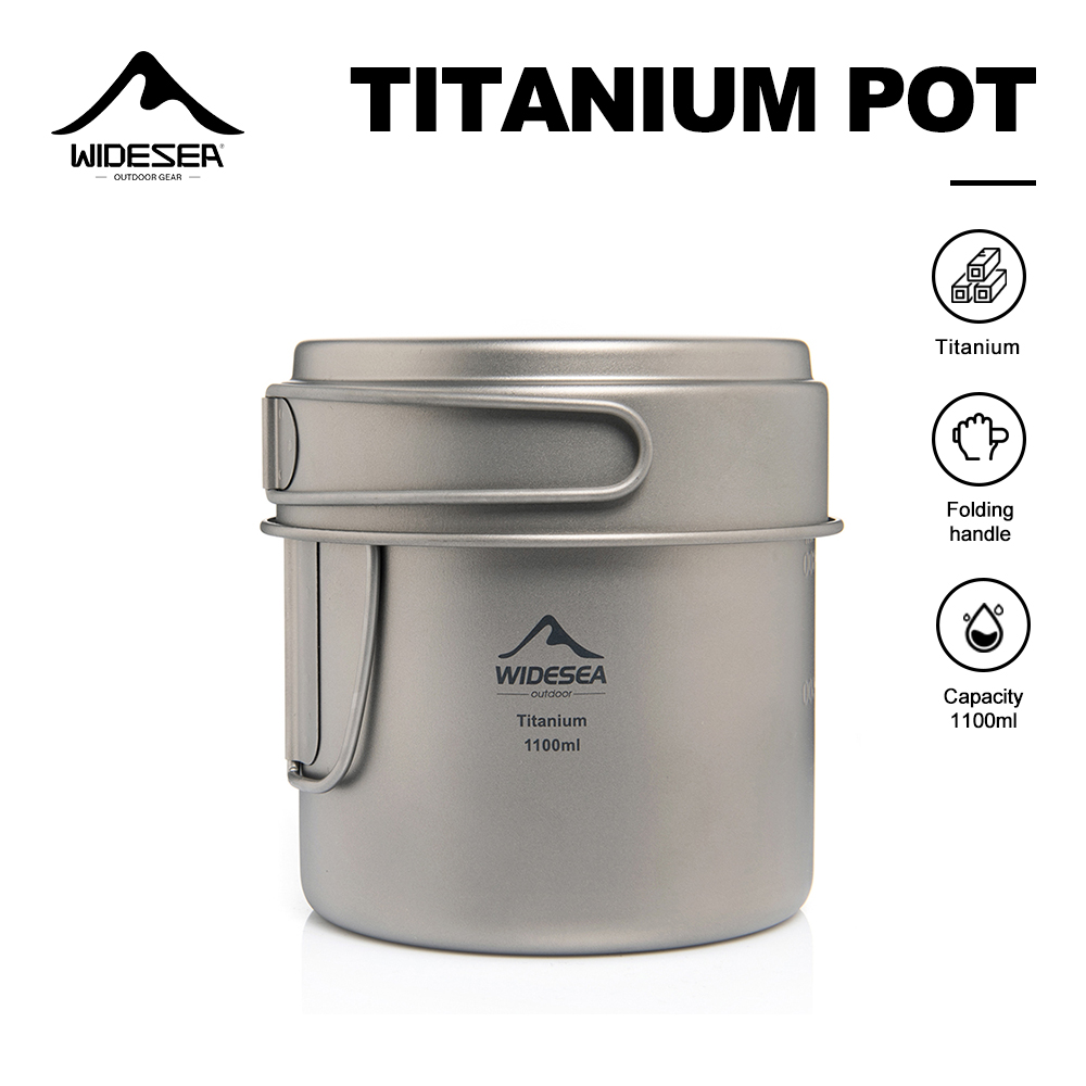 Camping Cooking Accessories - Widesea Olla de camping ultraligera de