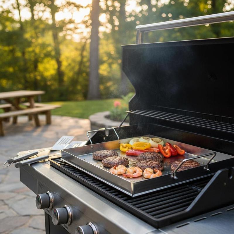 Camping Cooking Tray - Plancha universal de superficie plana de