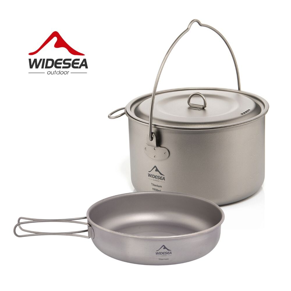 Camping Cooking Cylinder - Widesea-vajilla para acampar, juego de utensilios