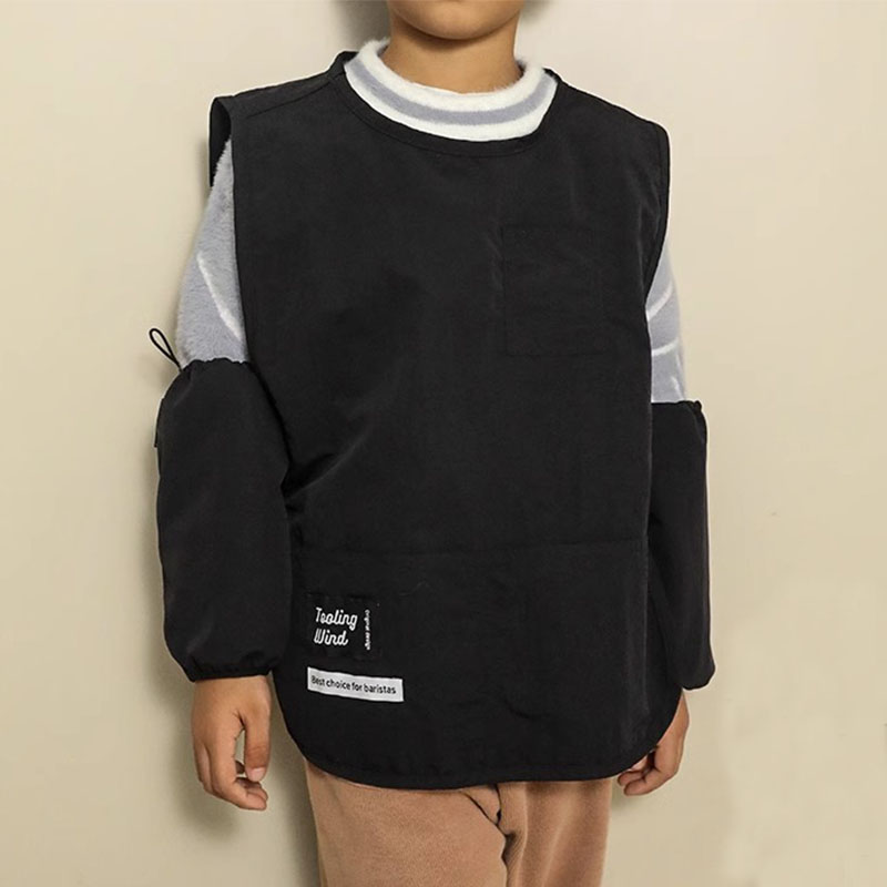 Camping Cooking Kids - Delantal ligero impermeable para niños con