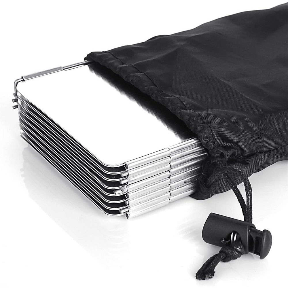 Camping Cooking Windscreen - Paravientos Ligero Plegable para Estufa de