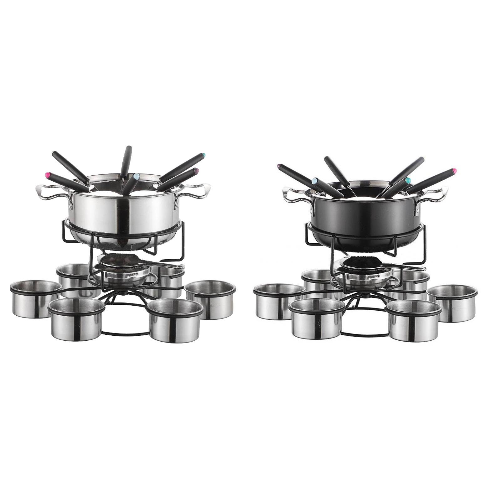 Camping Cooking Pot Set - Juego de ollas para fondue, estufa