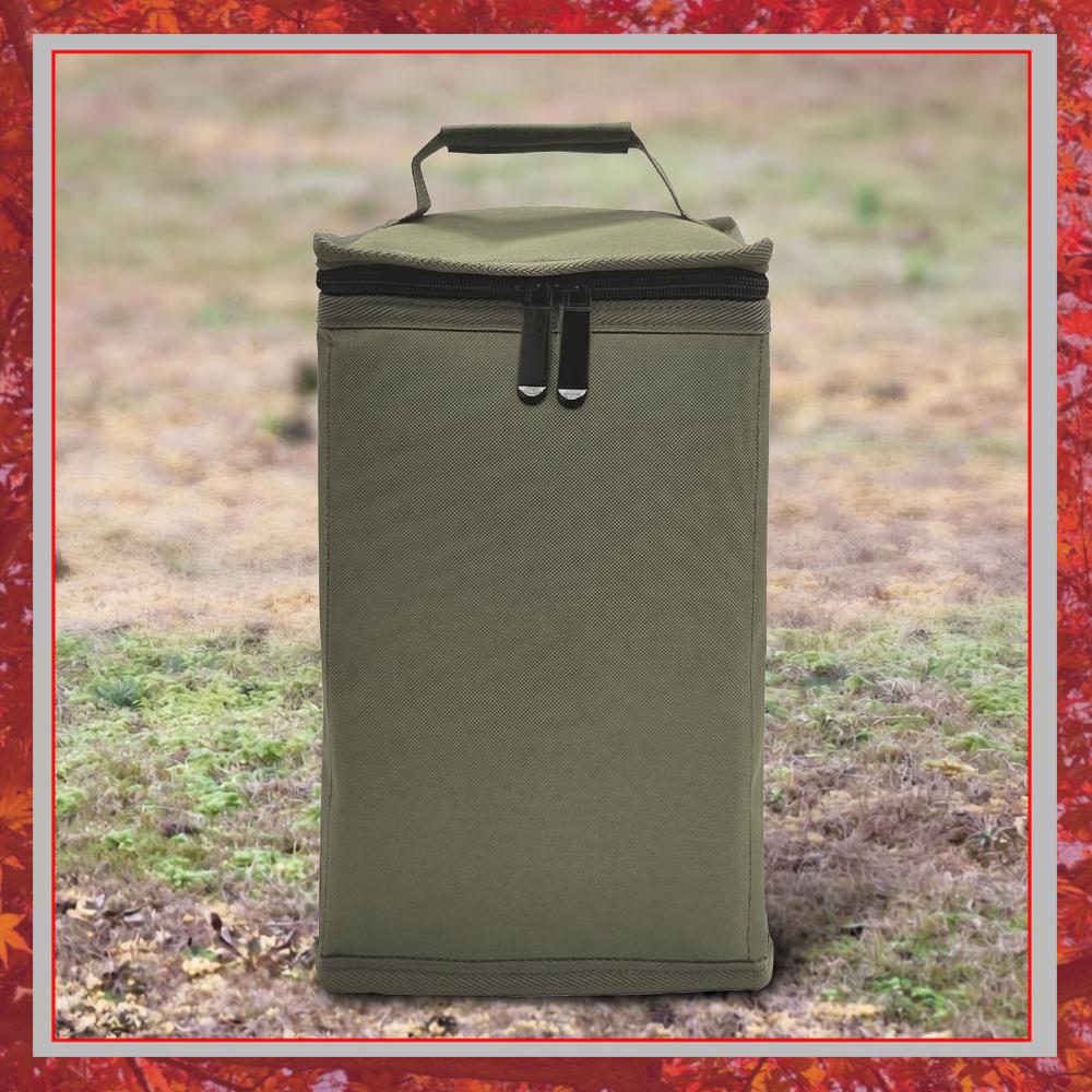 Camping Cooking Cylinder - Estuche de almacenamiento de lona de