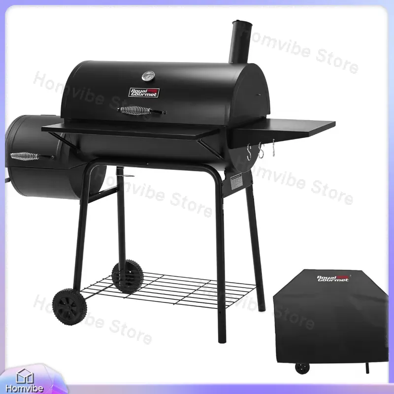 Parrilla de carbón con ahumado - Camping Cooking Cover reseña y precio
