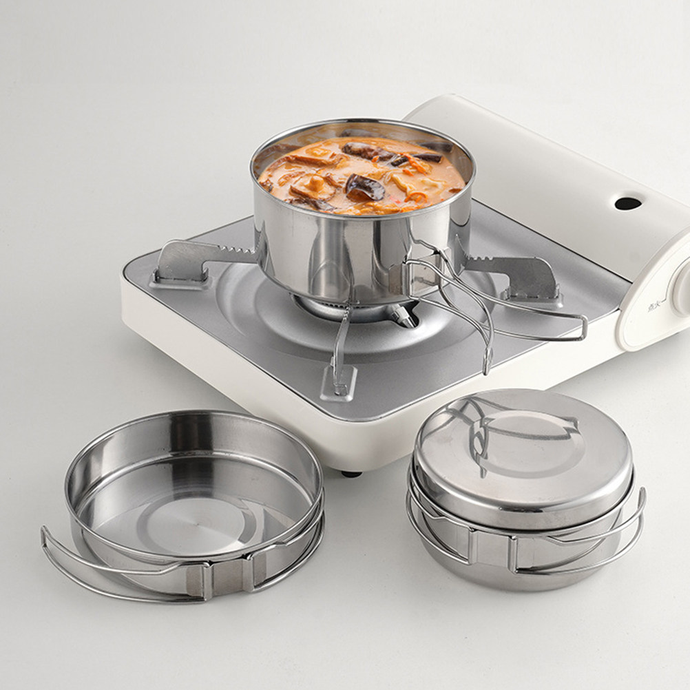 1 Juego de Utensilios de Cocin - Camping Cooking Pot Set reseña y precio