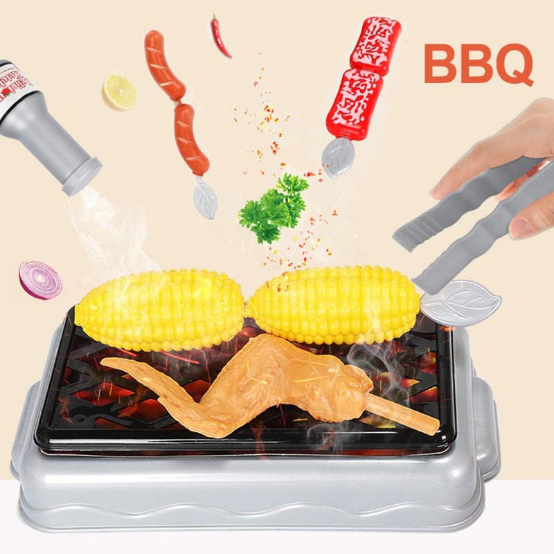 Juego de juguetes de cocina pa - Camping Cooking Kids reseña y precio