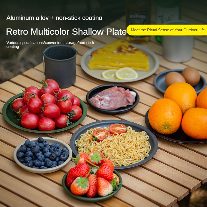 Plato de comedor de aleación d - Camping Cooking Tray reseña y precio