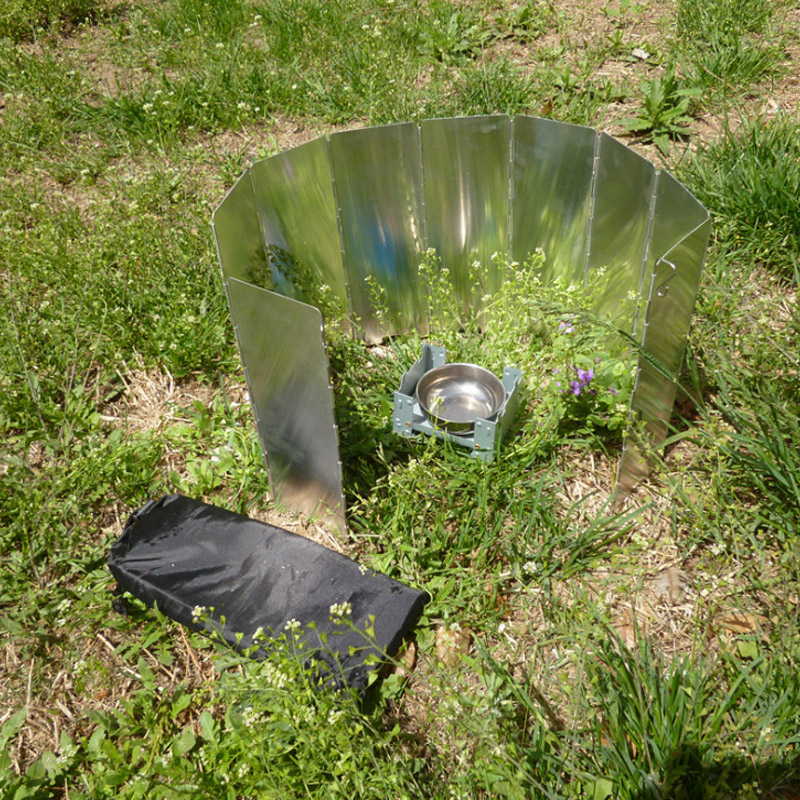 Protector contra el viento par - Camping Cooking Windscreen reseña y precio