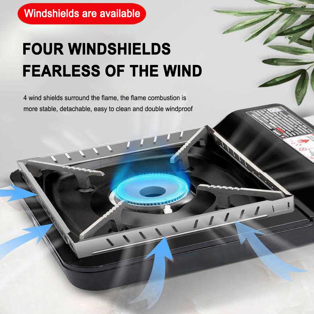 Parabrisas para estufa de camp - Camping Cooking Windscreen reseña y precio