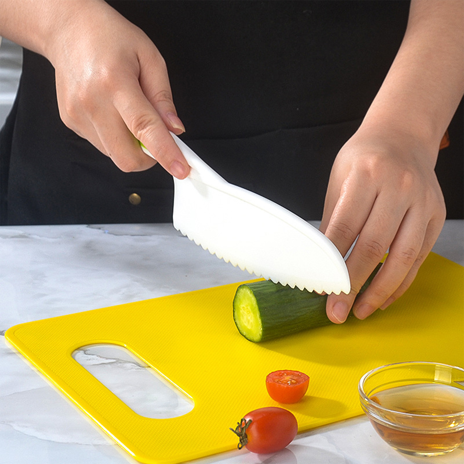 Herramientas de cocina de plás - Camping Cooking Kids reseña y precio