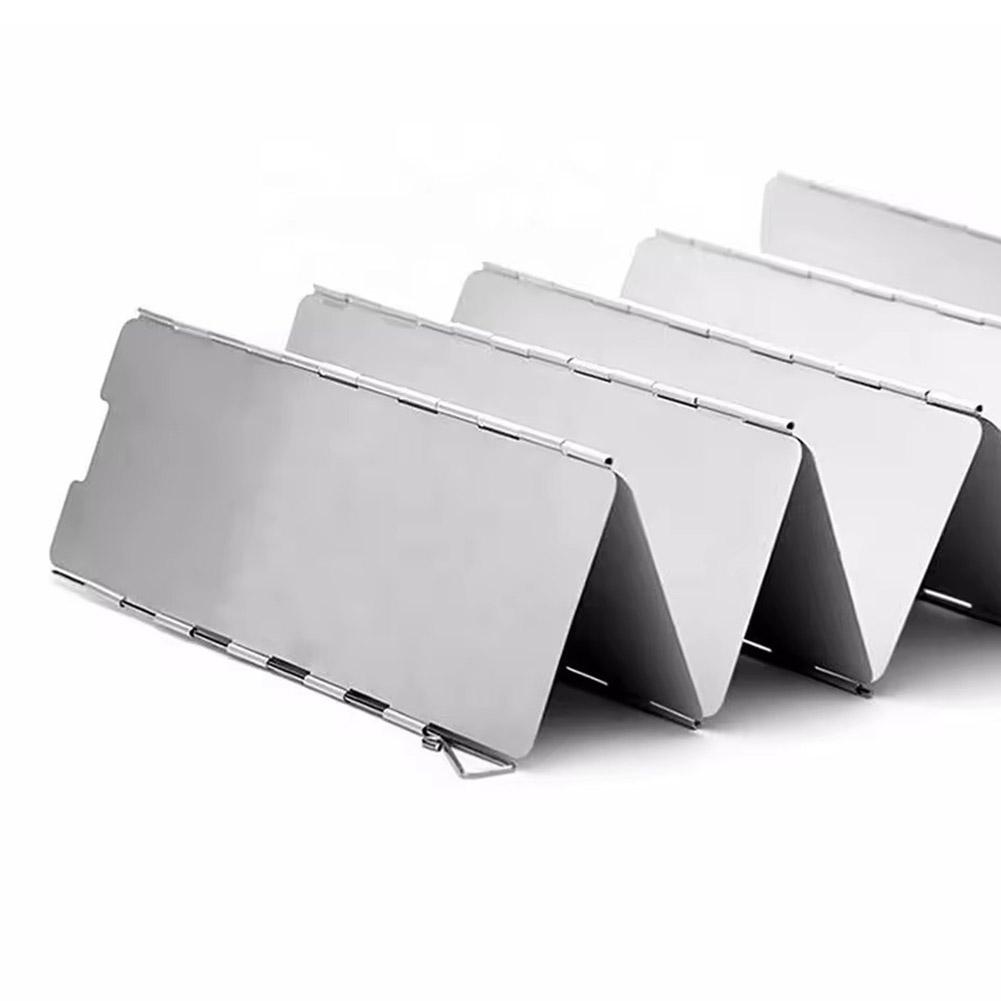 Protector de viento plegable p - Camping Cooking Windscreen reseña y precio