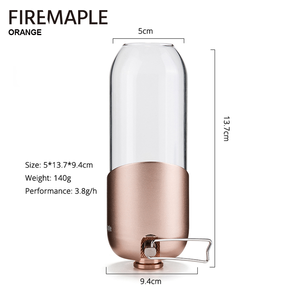 Linterna de Gas naranja de arc - Cooking On Camping Stove reseña y precio