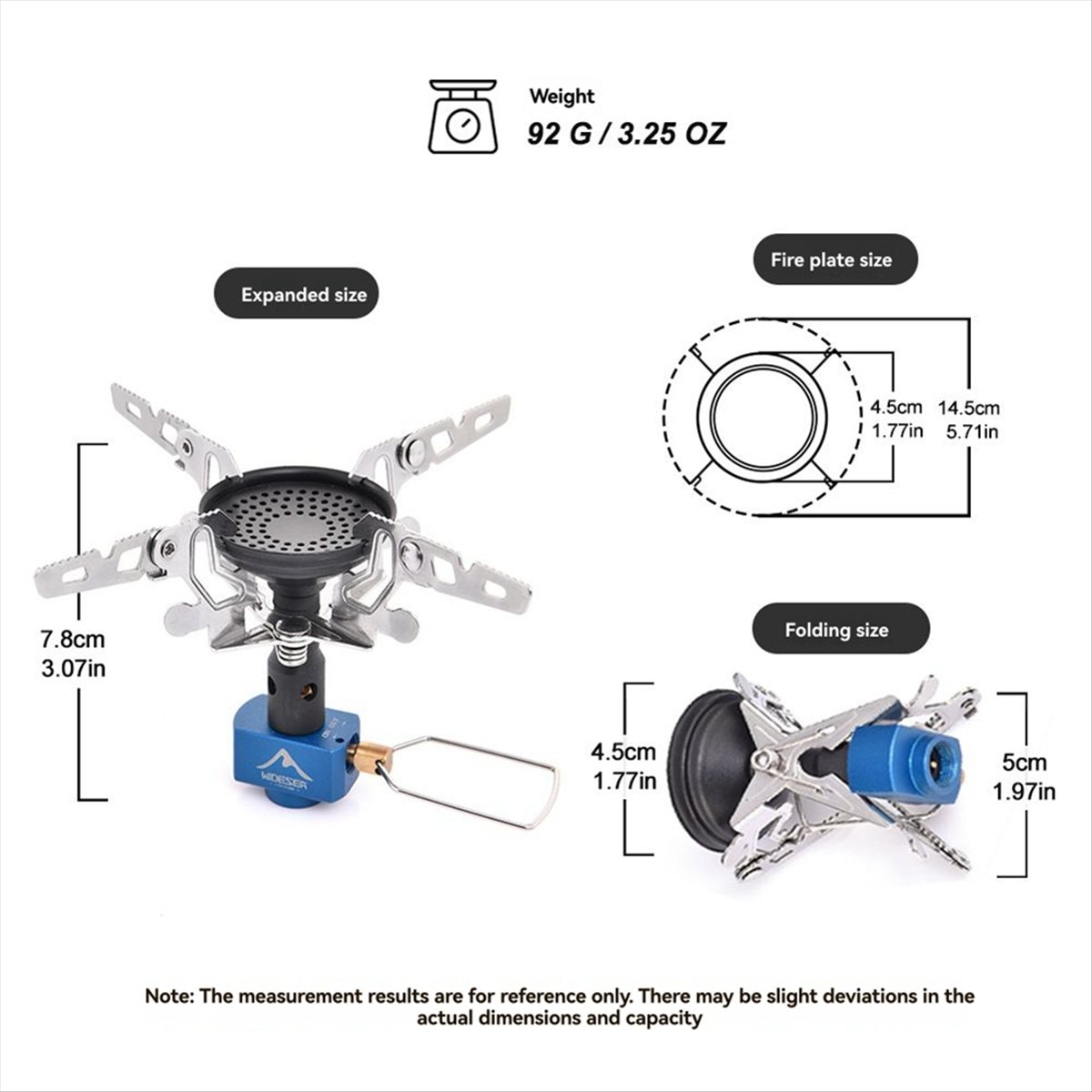 ABJV Quemador de gas para acam - Cooking On Camping Stove reseña y precio