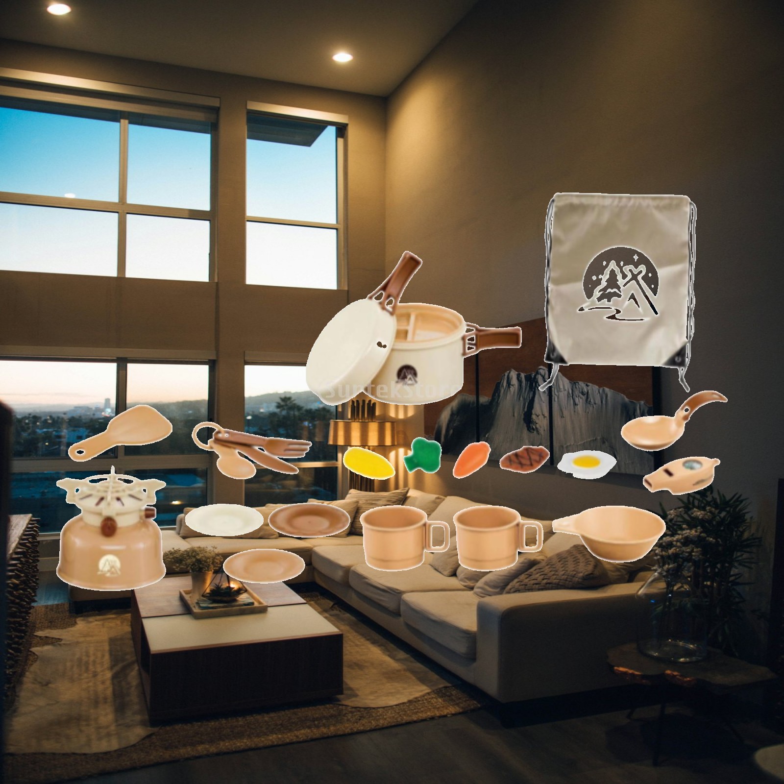 Juego de cocina para acampar p - Camping Cooking Kids reseña y precio
