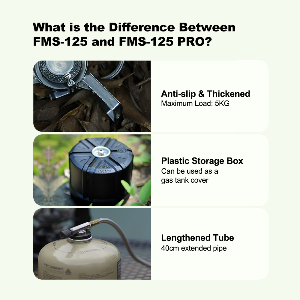 Estufa ignífuga de arce a prue - Cooking On Camping Stove reseña y precio