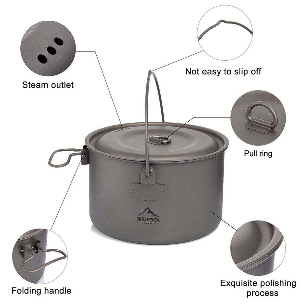 Widesea-vajilla para acampar,  - Camping Cooking Cylinder reseña y precio