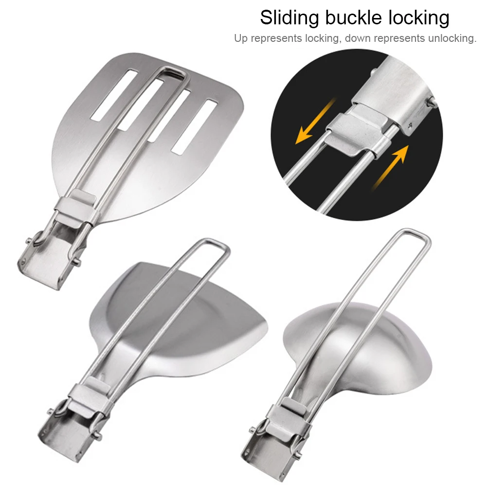 Utensilios de cocina de acero  - Camping Cooking Options reseña y precio