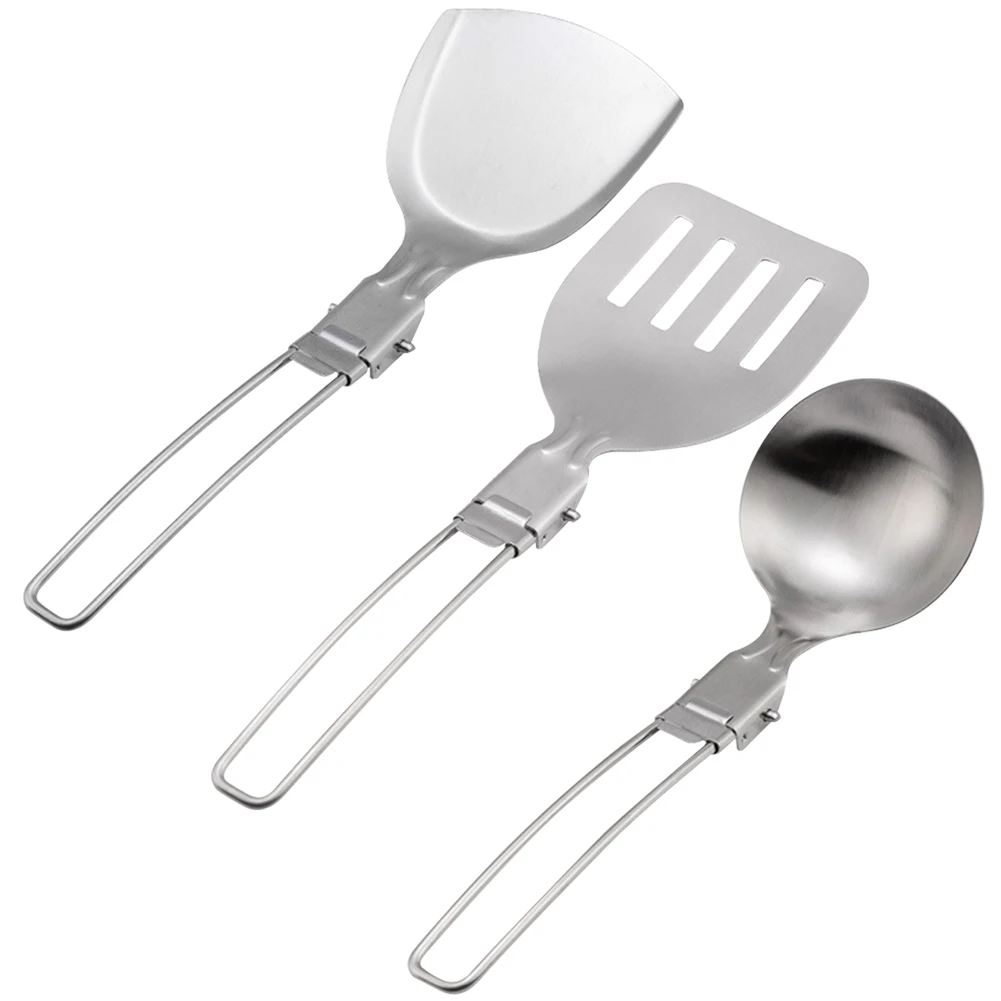Utensilios de cocina de acero  - Camping Cooking Options reseña y precio
