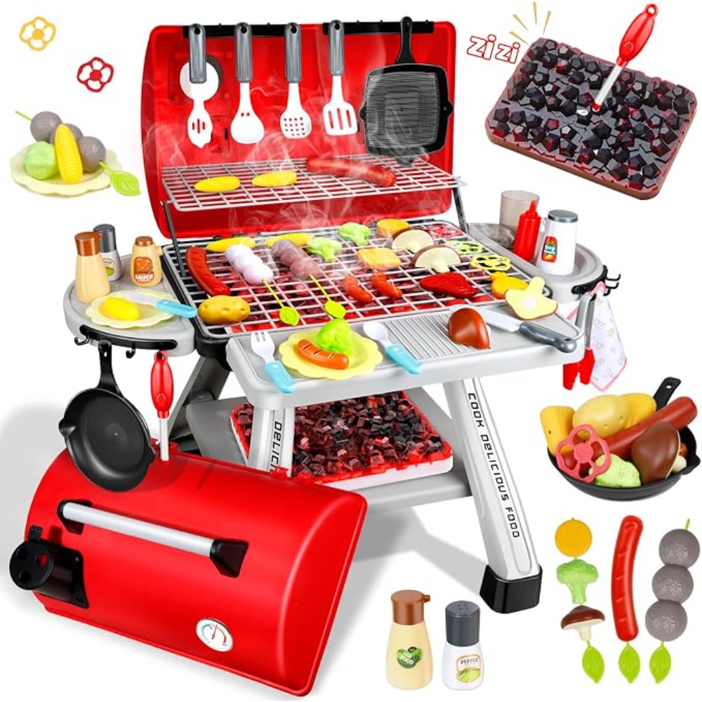 Juego de Juguetes de Barbacoa  - Camping Cooking Kids reseña y precio