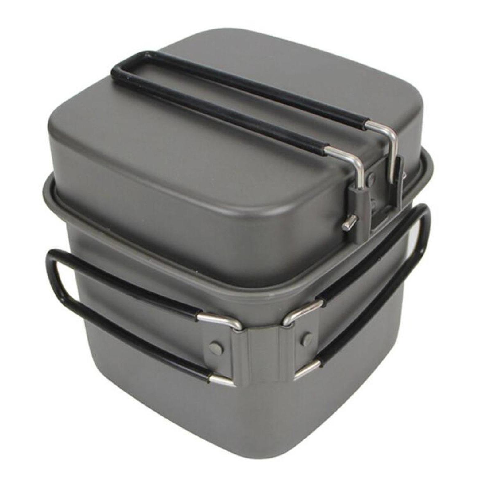 Juego de Utensilios de Cocina  - Camping Cooking Pot Set reseña y precio