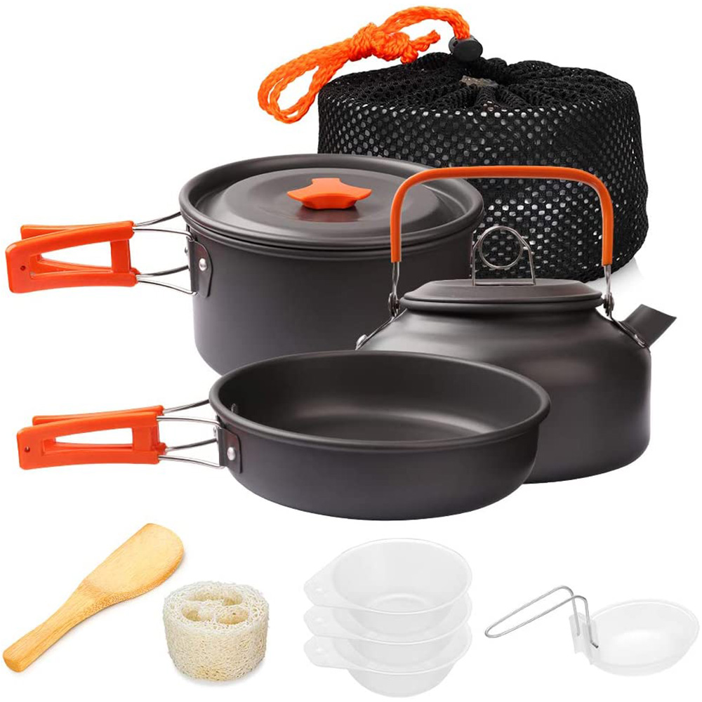 1 Uds./1 Juego de utensilios d - Camping Cooking Pot Set reseña y precio