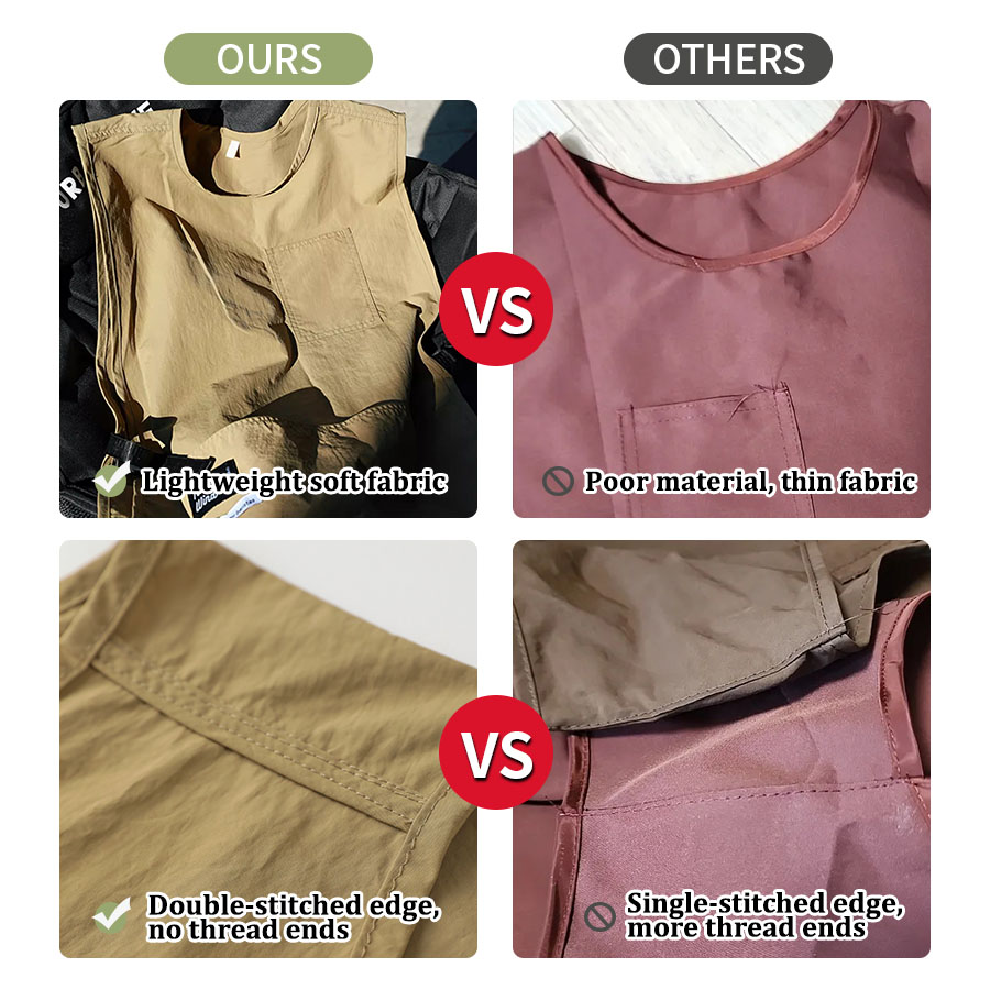 Delantal ligero impermeable pa - Camping Cooking Kids reseña y precio