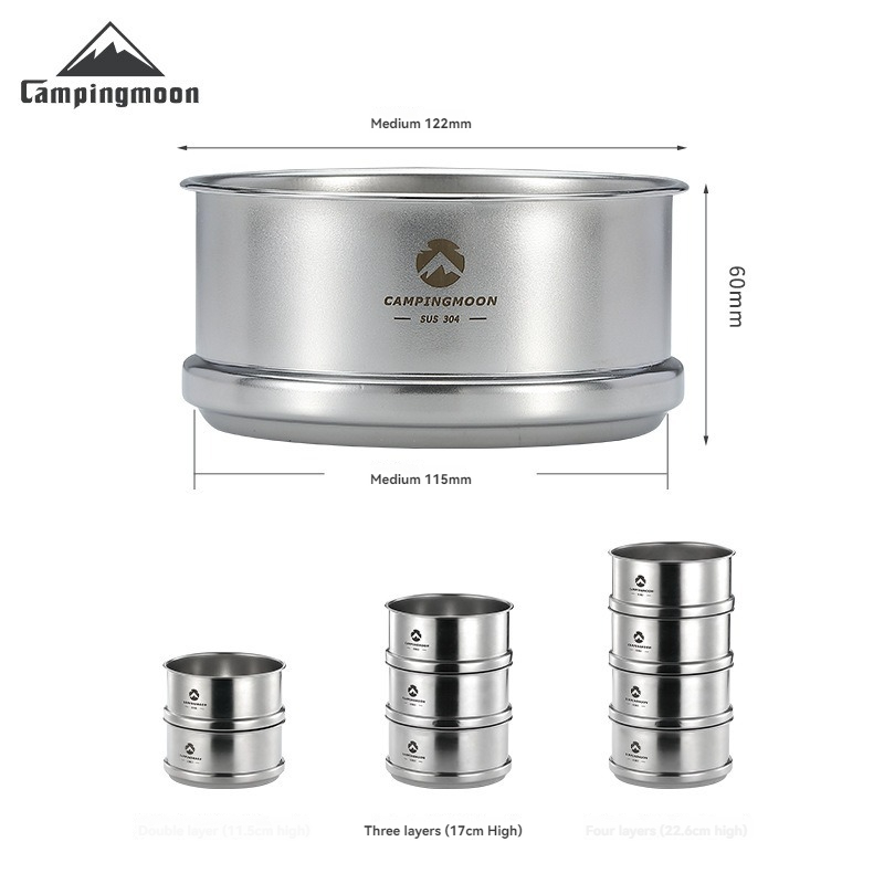 CAMPINGMOON Picnic para acampa - Camping Cooking Tray reseña y precio