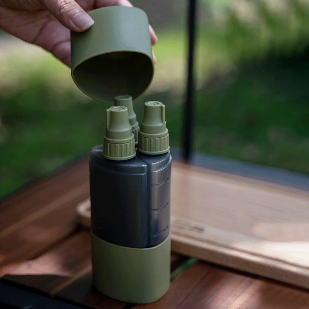 Dispensador de condimentos 3 e - Camping Cooking Windscreen reseña y precio