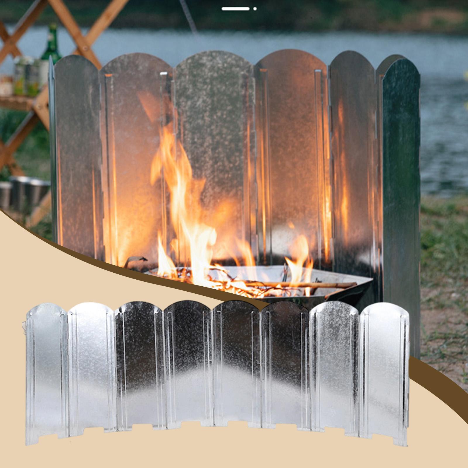 Paravientos Plegable para Estu - Camping Cooking Windscreen reseña y precio