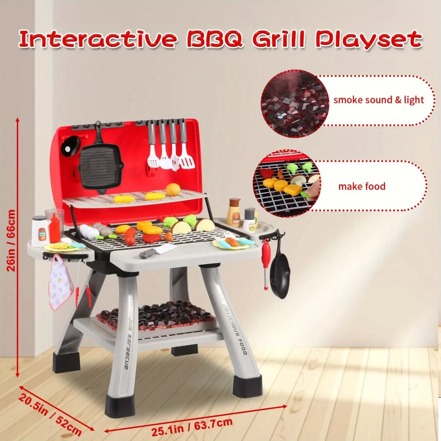 Juego de juguetes para parrill - Camping Cooking Kids reseña y precio