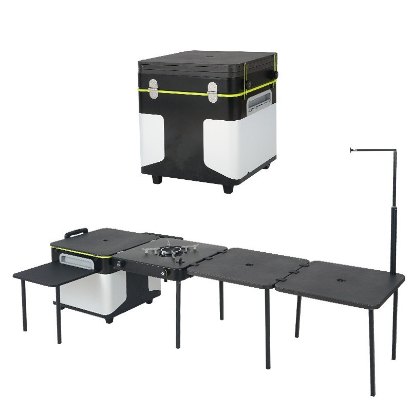 Caja de almacenamiento plegabl - Camping Cooking Multi Tool reseña y precio