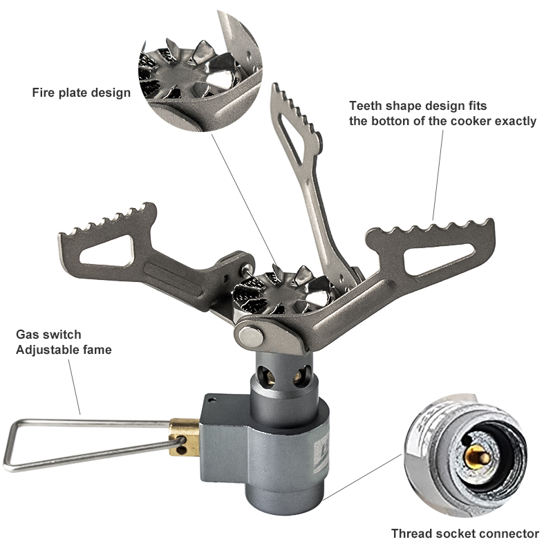 BRS-estufa de Gas para exterio - Cooking On Camping Stove reseña y precio