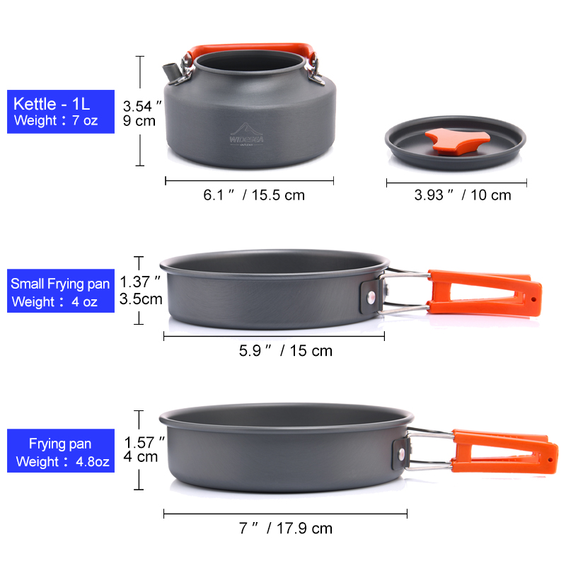 Widesea-Juego de utensilios de - Camping Cooking Windscreen reseña y precio