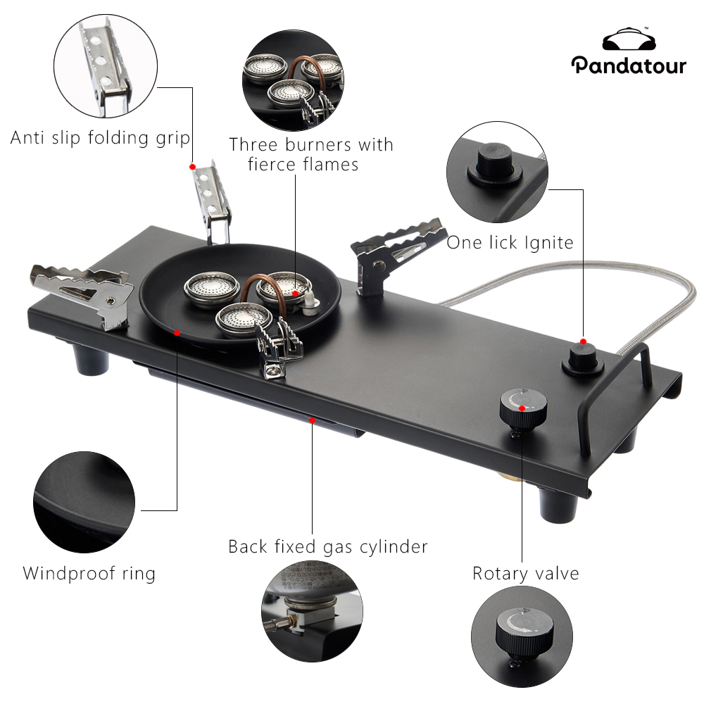 Pandatour Camping IGT 0.5UNT e - Cooking On Camping Stove reseña y precio