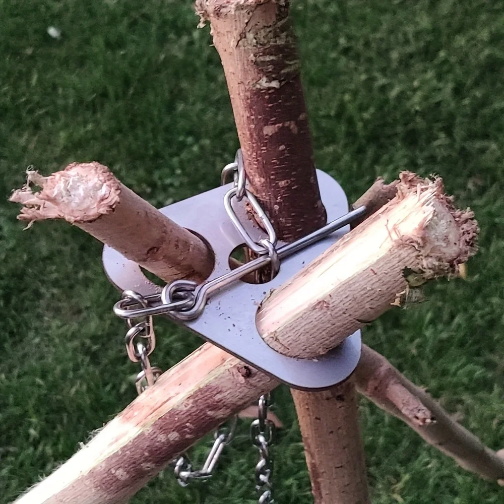 Trípode de Acero Inoxidable pa - Camping Cooking Multi Tool reseña y precio