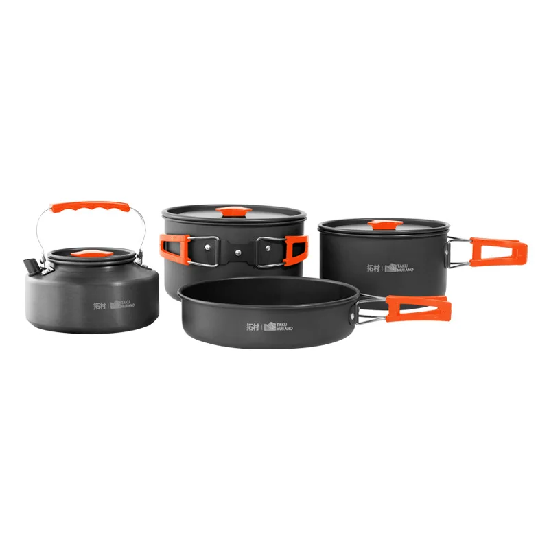 Juego de utensilios de cocina  - Camping Cooking Pot Set reseña y precio