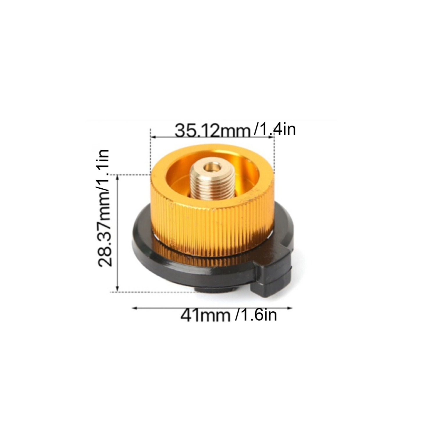 Adaptador de Tanque de Propano - Cooking On Camping Stove reseña y precio