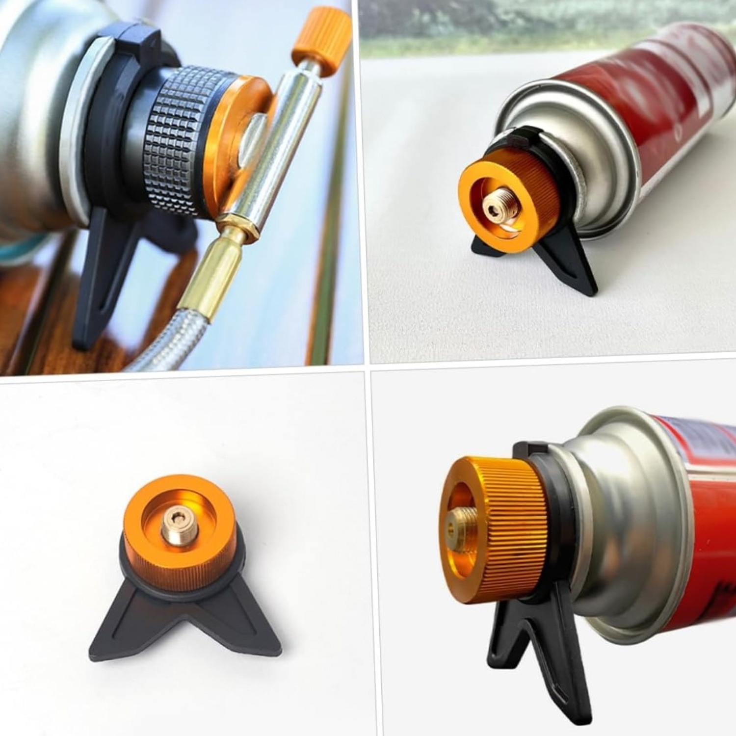 Adaptador de Tanque de Propano - Cooking On Camping Stove reseña y precio