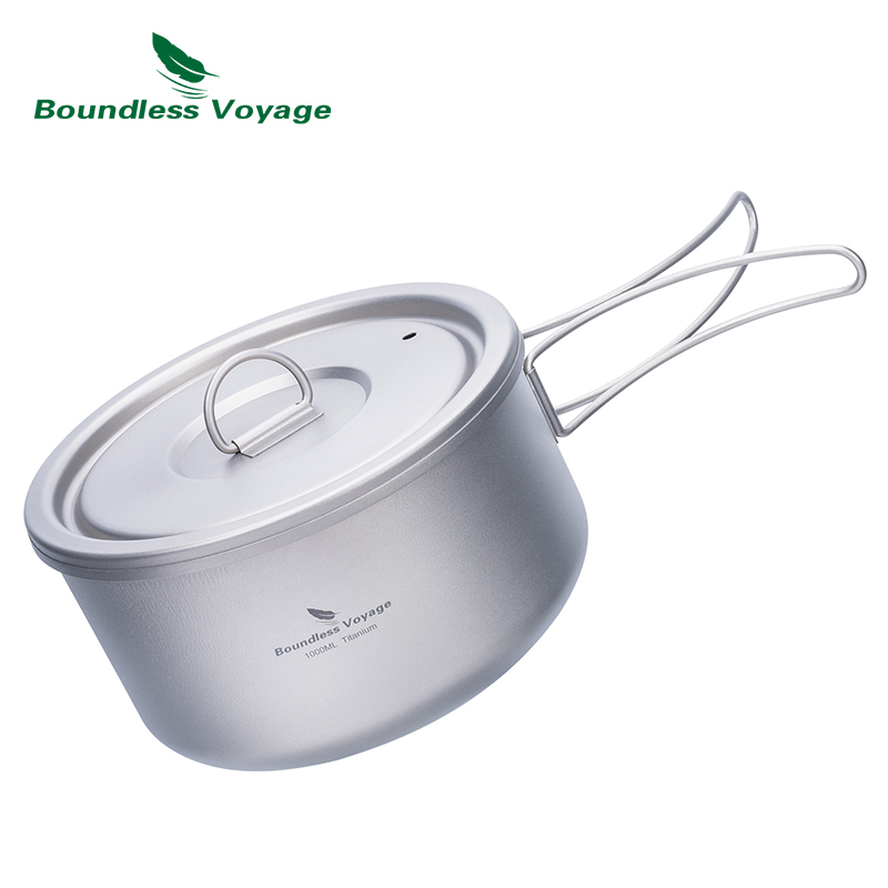Olla de Camping de titanio Bou - Camping Cooking Accessories reseña y precio