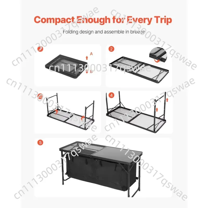 Mesa de Cocina y Comedor Plega - Camping Cooking Options reseña y precio