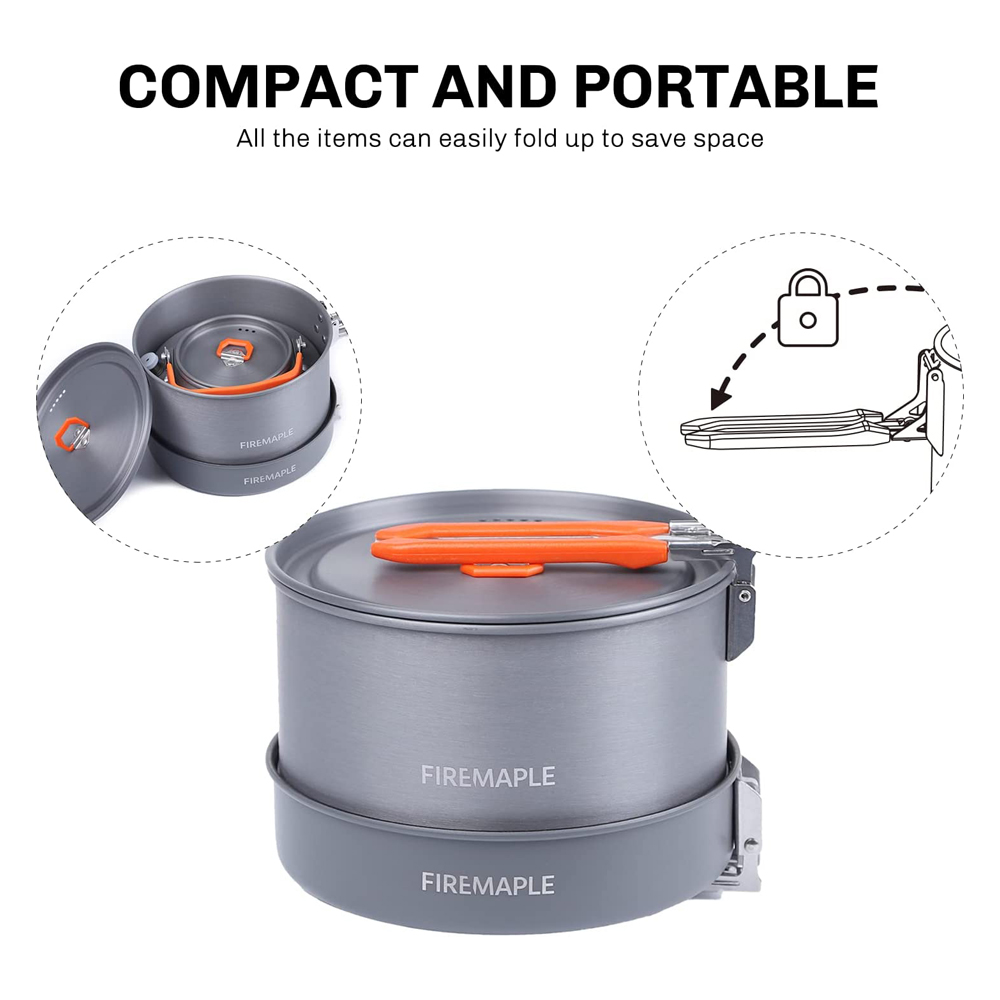 Fire Maple utensilios Camping  - Camping Cooking Cylinder reseña y precio