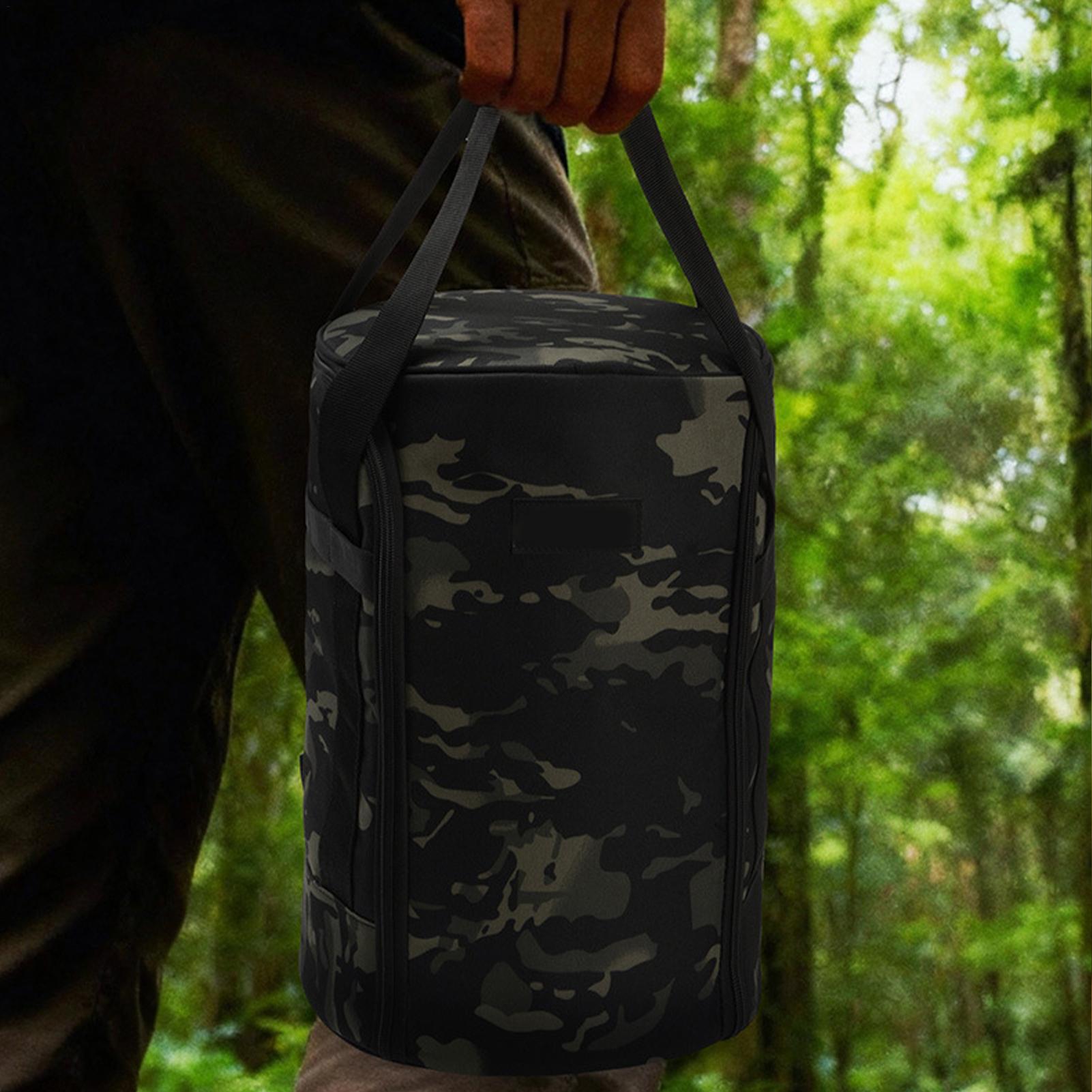 Bolsa de mano para acampar, es - Camping Cooking Cylinder reseña y precio
