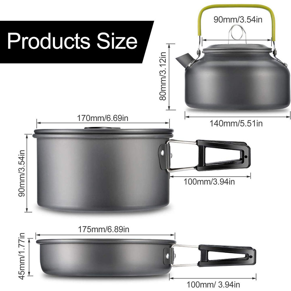 Juego de utensilios de cocina  - Camping Cooking Accessories reseña y precio