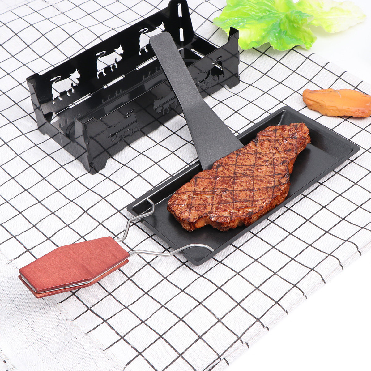 1 Juego de Mini Parrilla Portá - Camping Cooking Tray reseña y precio