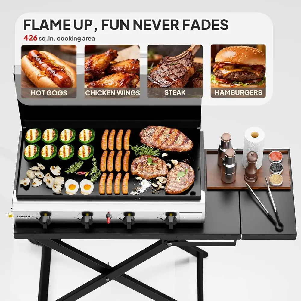 Plancha Portátil de Propano de - Camping Cooking Tray reseña y precio