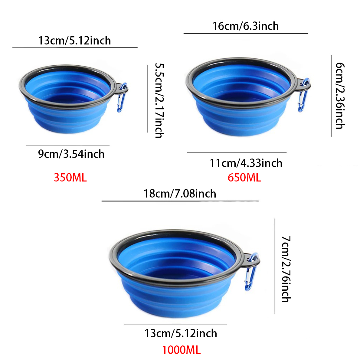 Tazón Plegable de Silicona par - Camping Cooking Tray reseña y precio